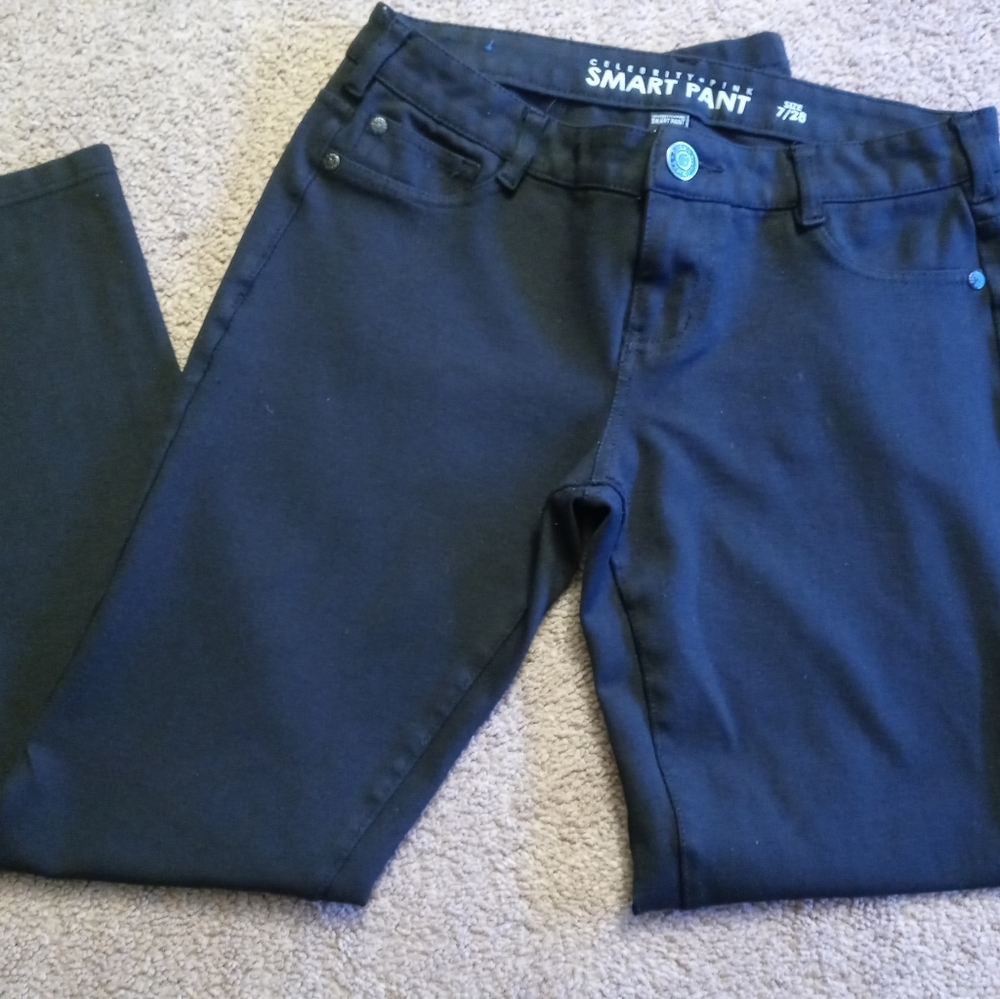 Black Celebrity Pink Smart Pants